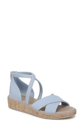 Life Stride Bali Wedge Sandal in Blue at Nordstrom, Size 7.5