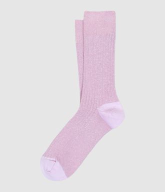 ANT45 Chaussettes Cherry Pink