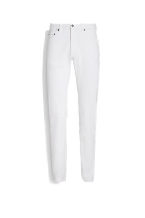Ermenegildo Zegna Roccia White Comfort Jeans