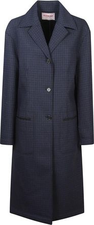 Iceberg Dames, Mantels, Blauw, Maat: L Wol