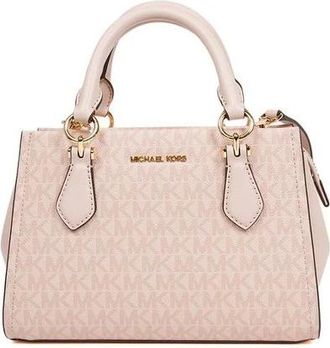 Michael Kors Bolso mensajero peque&ntilde;o Marilyn con logo Signature - Bags - Mujer - Rosa - ONE SIZE