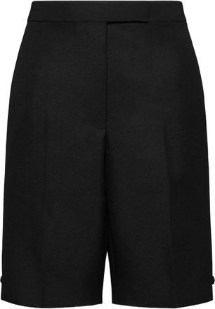 Thom Browne button bermuda shorts - Nero