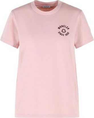 Moncler Logo Cotton T Shirt