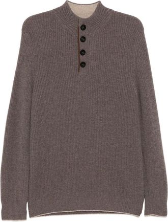 N.Peal Maglione Beauchamp - Marrone