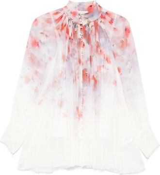 Zimmermann Blusa Crush - Viola