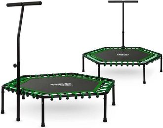 OEM Trampol&iacute;n Fitness Con Asa 127 Cm Neo-sport - Hexagonal Verde