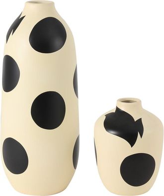 Safavieh Set Of 2 Tahleah Ceramic Vases