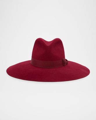Valentino Garavani VLogo Signature Large-Brim Hat