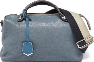 Fendi Borsa tote in pelle - Blu