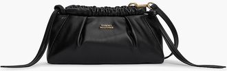 Tommy Hilfiger Womens Leather Mini Crossbody Bag - Black
