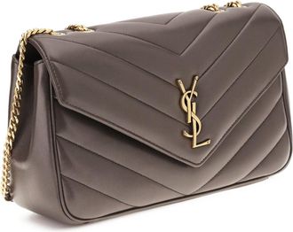Saint Laurent Womens Loulou Shoulder Bag Urban Chic Lamb Ovis Aries