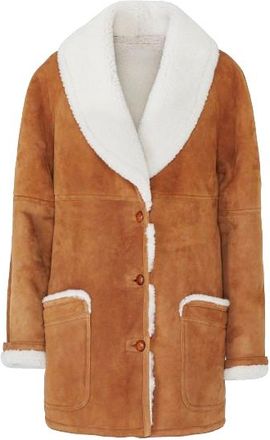 Giuliva Heritage Collection Shearling Honey Rosella Coat Size S