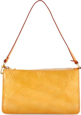 Louis Vuitton Lexington Pochette Monogram Vernis clutch bag - Geel