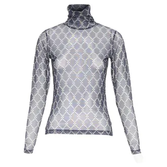 Dries Van Noten pearl diamond print top