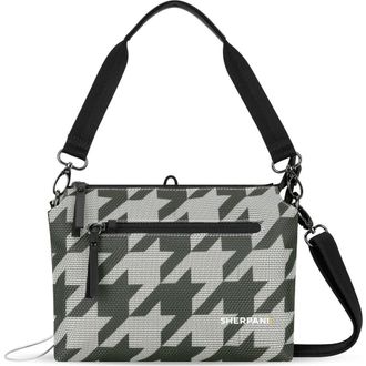Sherpani Mei Anti Theft Crossbody Purse in Houndstooth at Nordstrom