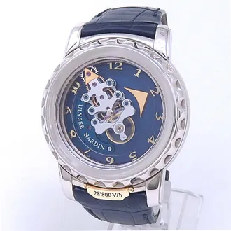Breguet Pre-owned Breguet Freak Blue Dial Mens Watch 020-88
