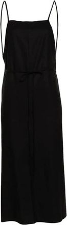 BASERANGE Yumi Vestido Delantal - Dresses - Mujer - Negro - L
