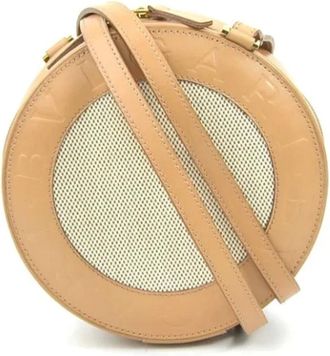 Bulgari Pre-owned Cross Body Bags, female, Beige, Size: ONE SIZE Pre-owned Fabric crossbody-bags