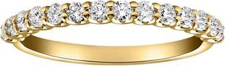 Pompeii3 1/4Ct Diamond U Prong Ring in 10k White or Yellow Gold