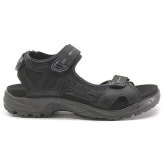 Ecco Ecco Offroad 822184 Nubuck Mens Hook and loop Sandals - Black - Size:UK 12-12.5