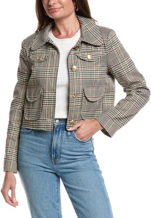 Avec Les Filles Plaid Jacket