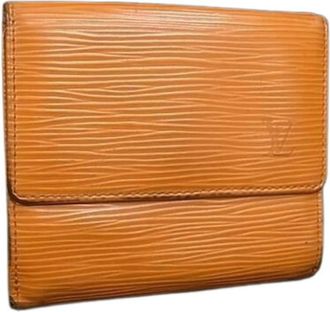 Louis Vuitton Epi Mandarin Epi Leather Wallet (Bi-Fold) (Pre-Owned)