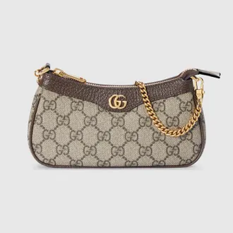 Gucci Ophidia Mini Bag, Beige, GG Canvas