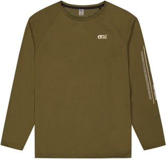 Picture Timont L/S Tech Tee Funktionsshirt f&uuml;r Herren | oliv