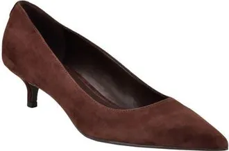 Calvin Klein Roxanna Pointed Toe Pump in Dark Brown at Nordstrom, Size 7.5