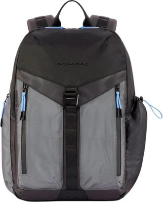 Piquadro Stijlvolle Spike Rugzak voor i Pad Pro - Dames - Rugzakken - Zwart - ONE Size - Tassen