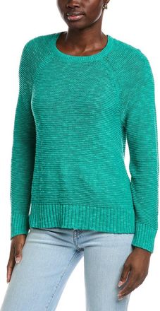 Eileen Fisher Eileen Fisher Raglan Sleeve Linen-Blend Sweater