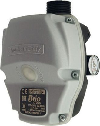 Made in Italy Presi&oacute;n Control Brio Cross - Control Electr&oacute;nico Universal Para Electrobombas