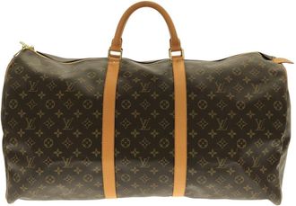 Louis Vuitton Marron Monogram Monogram Boston Bag (Pre-Owned)