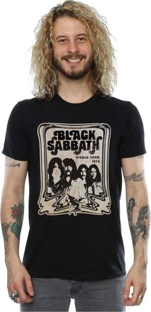 Black Sabbath Mens World Tour T-Shirt Large Black