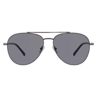 Ferragamo Grey Pilot Mens Sunglasses SF316S 027 61