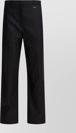 Isabel Marant striped trousers with belt loops and ring