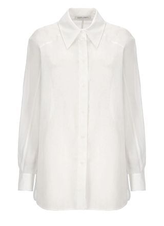 Alberta Ferretti Classic Organdy Shirt