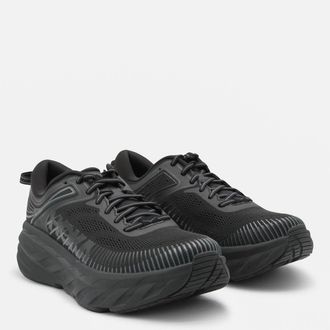 Hoka One One Cushioned Running Shoe Sneaker - Black