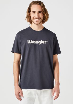 Wrangler T-Shirt WRANGLER, Herren, Gr. XL, schwarz, Jersey, Obermaterial: 100% Baumwolle, Rundhals, Shirts T-Shirt