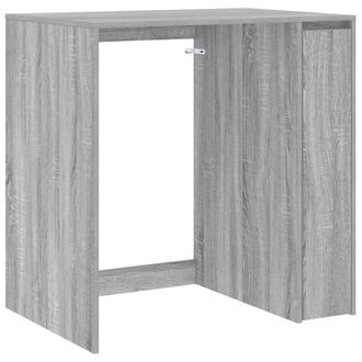 vidaXL Armario Para Lavadora Con Puerta Gris Sonoma 87 X 60 X 89 Cm Vidaxl