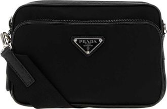 Prada Black Logo Small Crossbody Bag