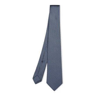 Kiton Accessoires, Heren, Wit, ONE Size, 8 CM Lineaire Stropdas