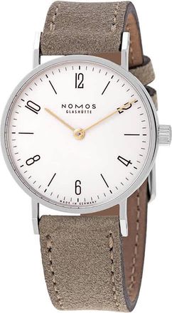 NOMOS Glash&uuml;tte Tangente 33 Duo Manual Winding White Dial Unisex Watch 120