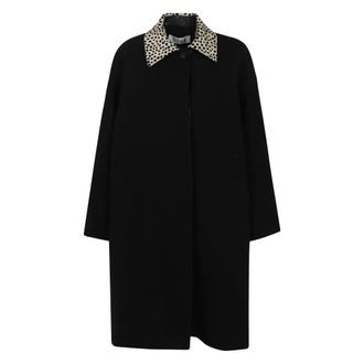 R&oacute;he Dames, Mantels, Zwart, Maat: 3XS Wol
