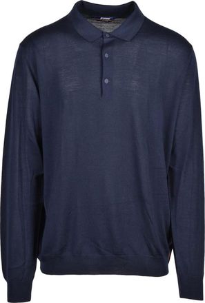 K-Way Heren, Truien, Blauw, Maat: 2XL Wol