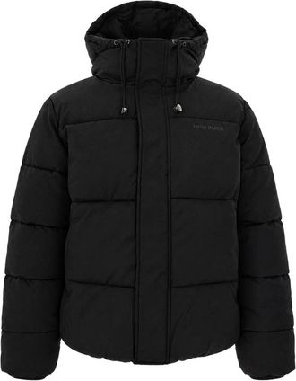 Daily Paper Clothing Logo-print Quilted Hooded Coat