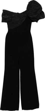 Saiid Kobeisy Draped Bow Jumpsuit