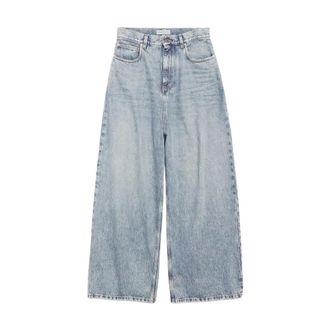 Balenciaga Jeans, Dames, Blauw, W27, Katoen, Baggy Jeans