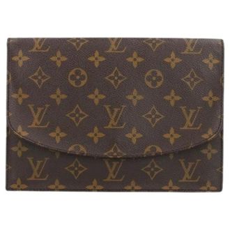 Louis Vuitton Pre-owned Clutches, female, Brown, Size: ONE SIZE Pre-owned Vintage Clutch