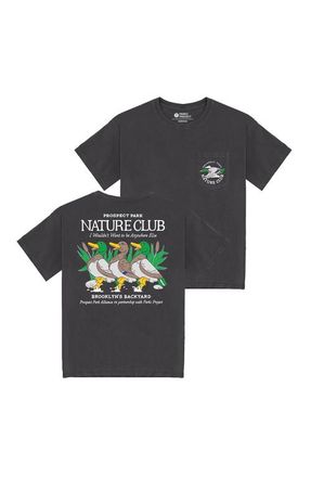 Parks Project Prospect Park Alliance Nature Club Pocket Tee in Graphite at Nordstrom, Size X-Small